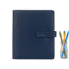 FINLEY- A4 & USA Letter Leather Ring Binder Organizer