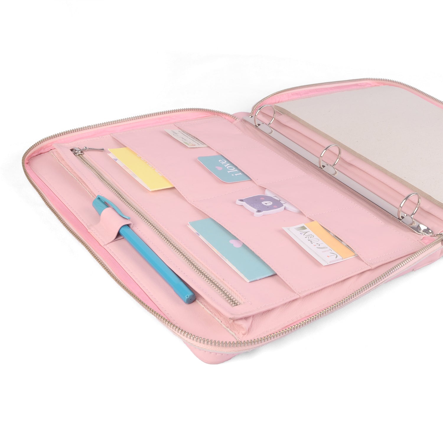 One Pencil Pouch 3 Ring Binder Zipper Pencil Case Binder Bag Pick Your  Color