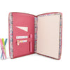 MONARCH- A4 & USA Letter Leather Compendium, Fabric Lined