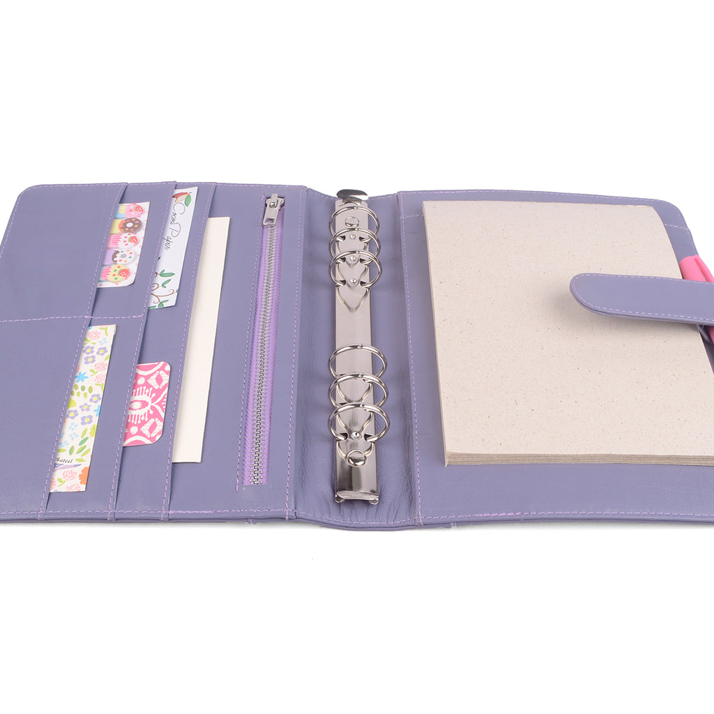 COACH- A5 Leather Ring Binder Planner