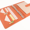 Orange A5 COACH Leather Ring Binder Planner by CocoaPaper