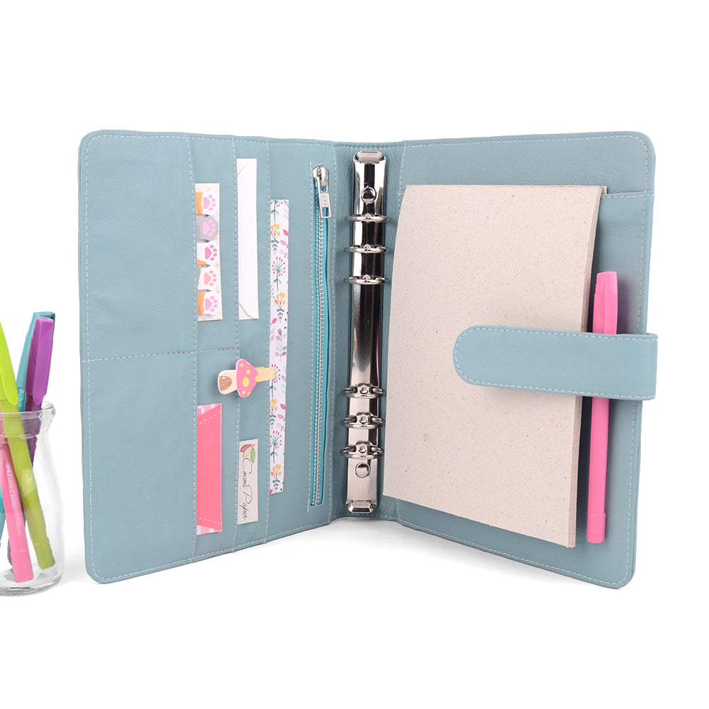 COACH- A5 Leather Ring Binder Planner