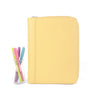 COACH- Zippered A5 Leather Ring Binder Planner