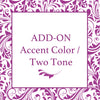 Add On- Accent Leather Color / Leather Pocket or Lining Color change