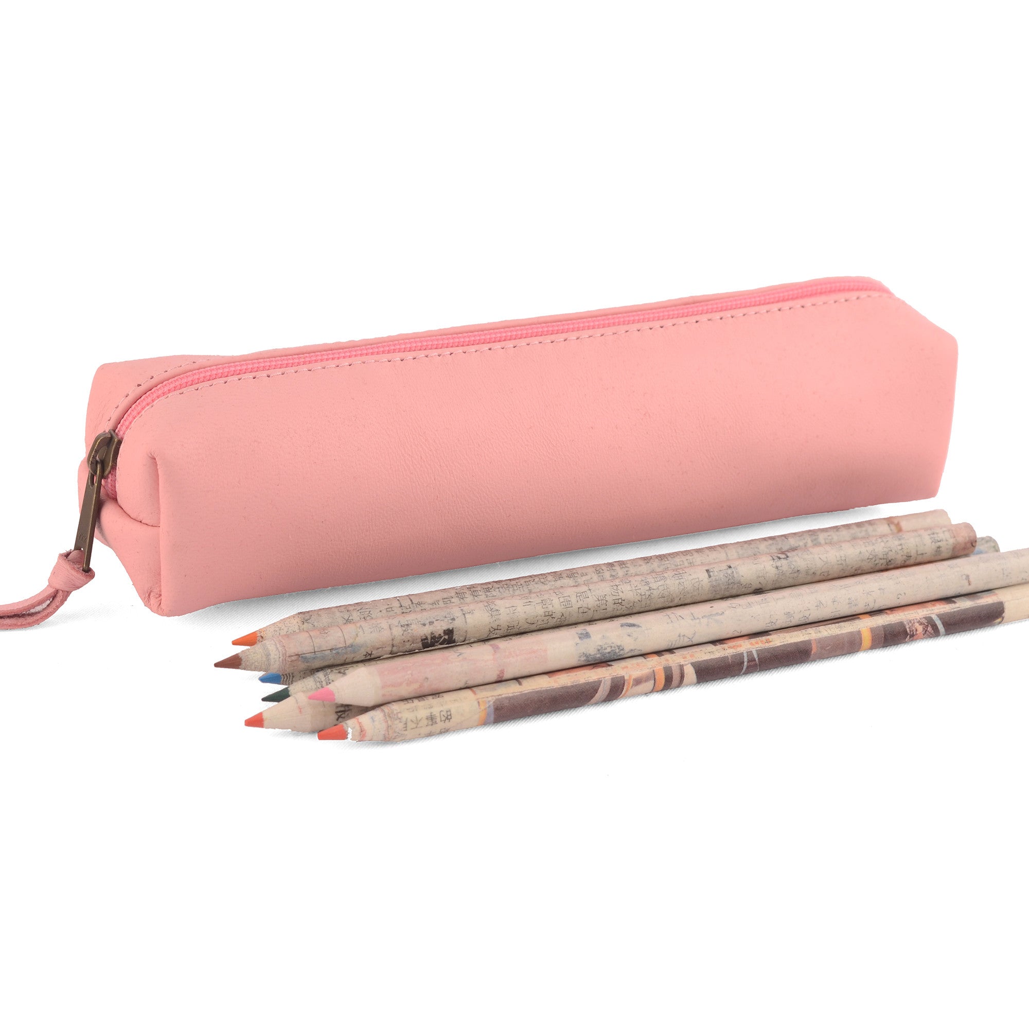 Big Lots Pink Cats Fabric Pencil Pouch