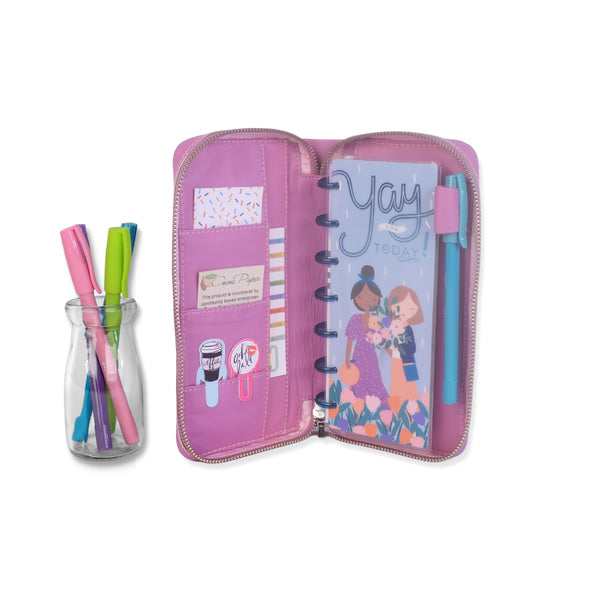 JADE- Zippered Cover for Happy Planner® SKINNY MINI