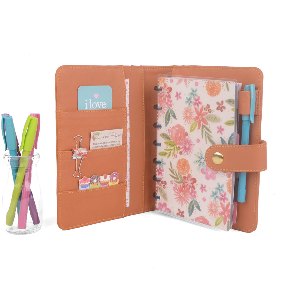 JOY- Mini Planner Cover for Coil Bound / Discbound Planners